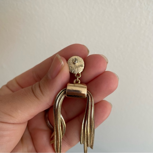 Sugar fix by Baublebar gold and crystal dangle costume jewelry earrings - Picture 6 of 6